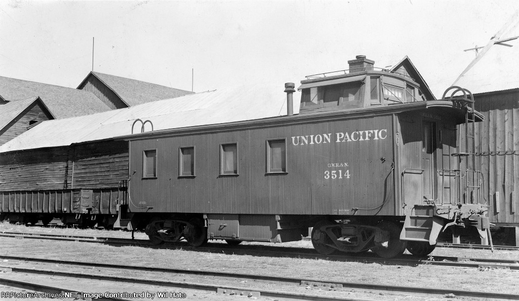 Union Pacific End Cupola 3514